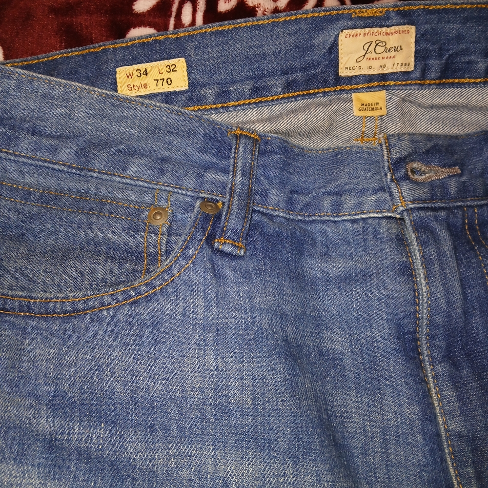 J. Crew Men's Blue Jeans